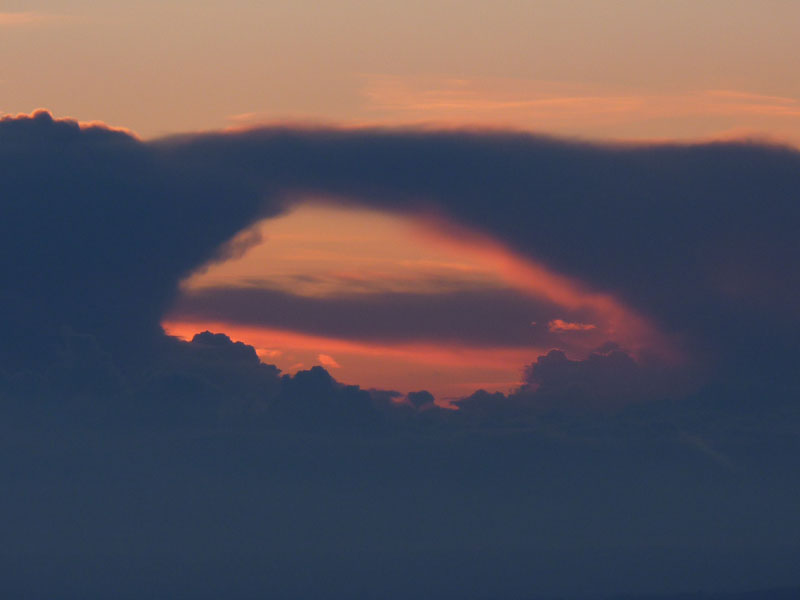 Cloud view on Pendle Hill